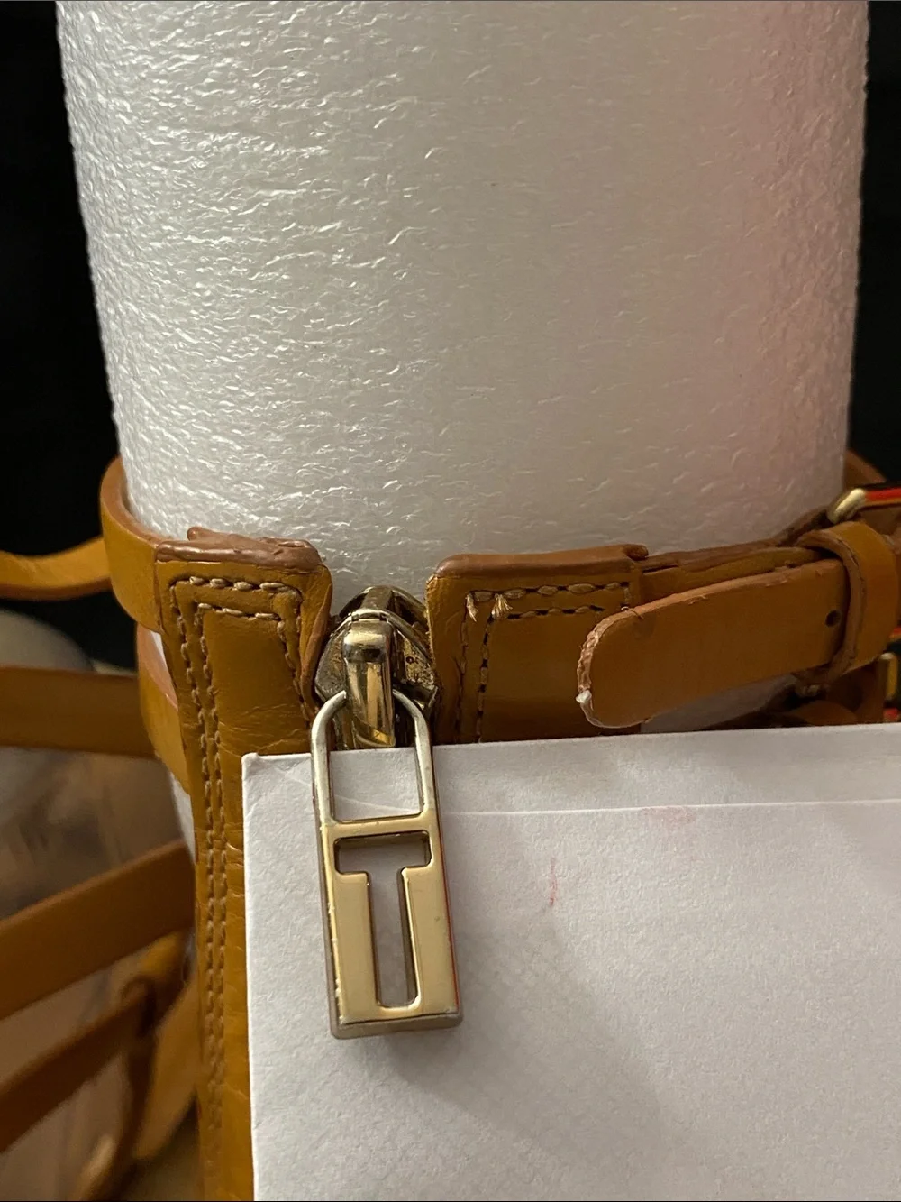 Tory Burch Tan Strappy Leather Gladiator Sandals